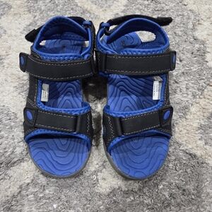 Sonoma Kids Black and Blue Sandals